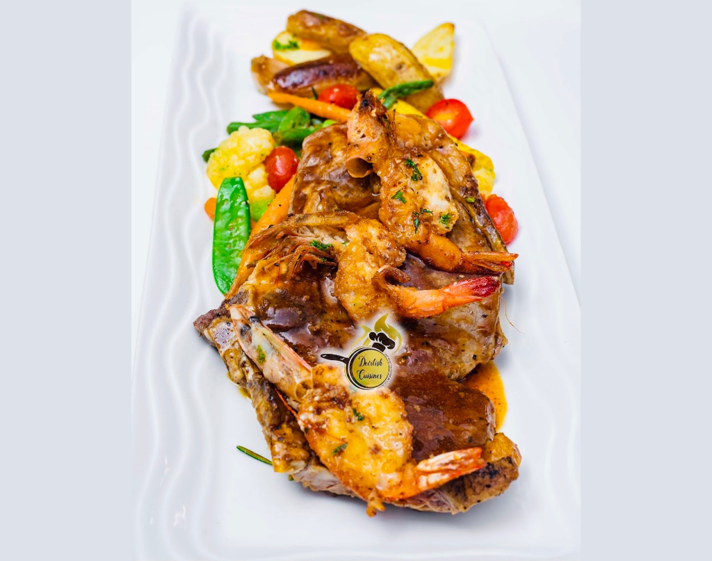 Meat carnival platter served at Devilish Cuisines